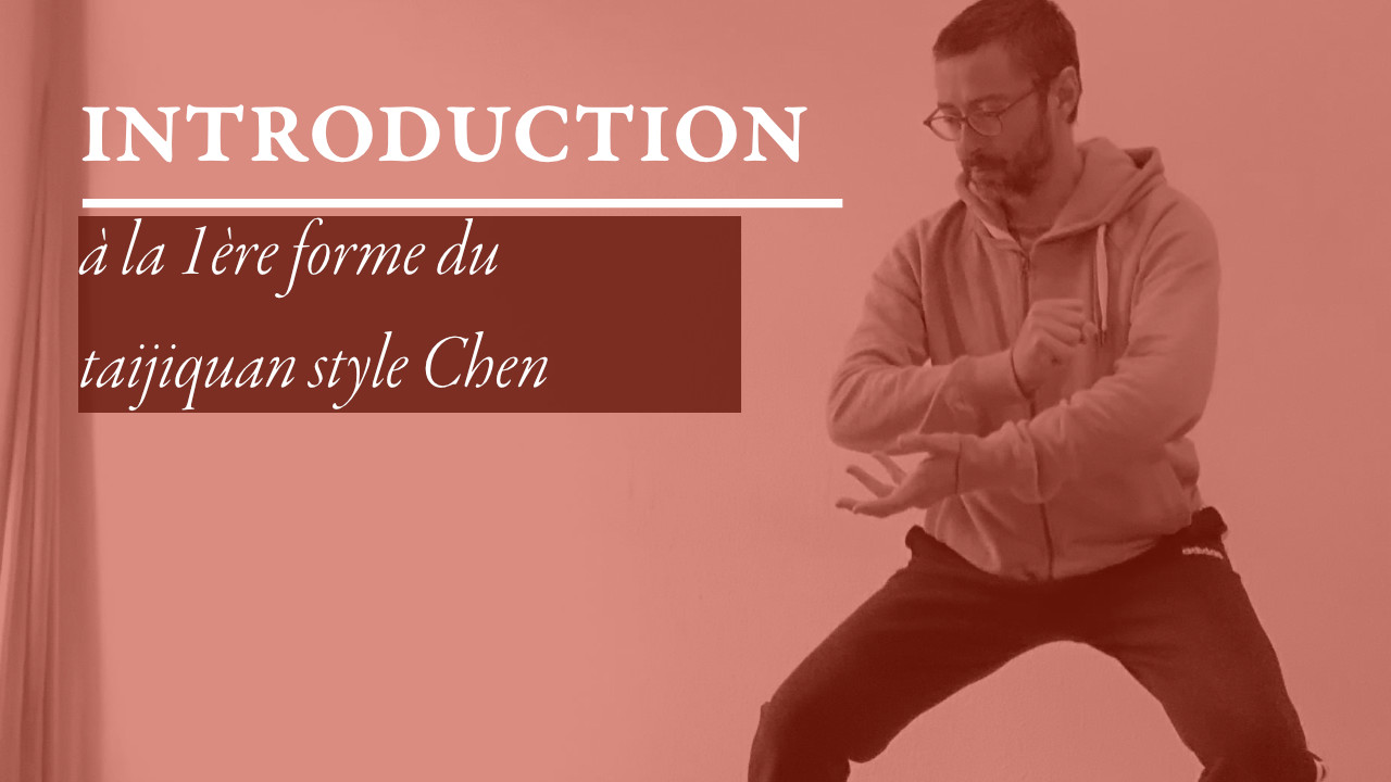 Antoine Richard cours en ligne premiere forme taichi style Chen Yu
